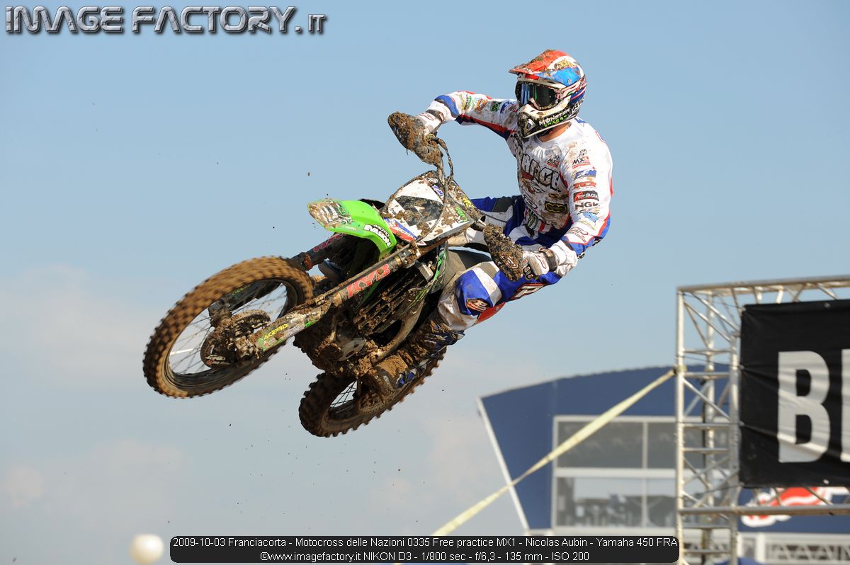 2009-10-03 Franciacorta - Motocross delle Nazioni 0335 Free practice MX1 - Nicolas Aubin - Yamaha 450 FRA